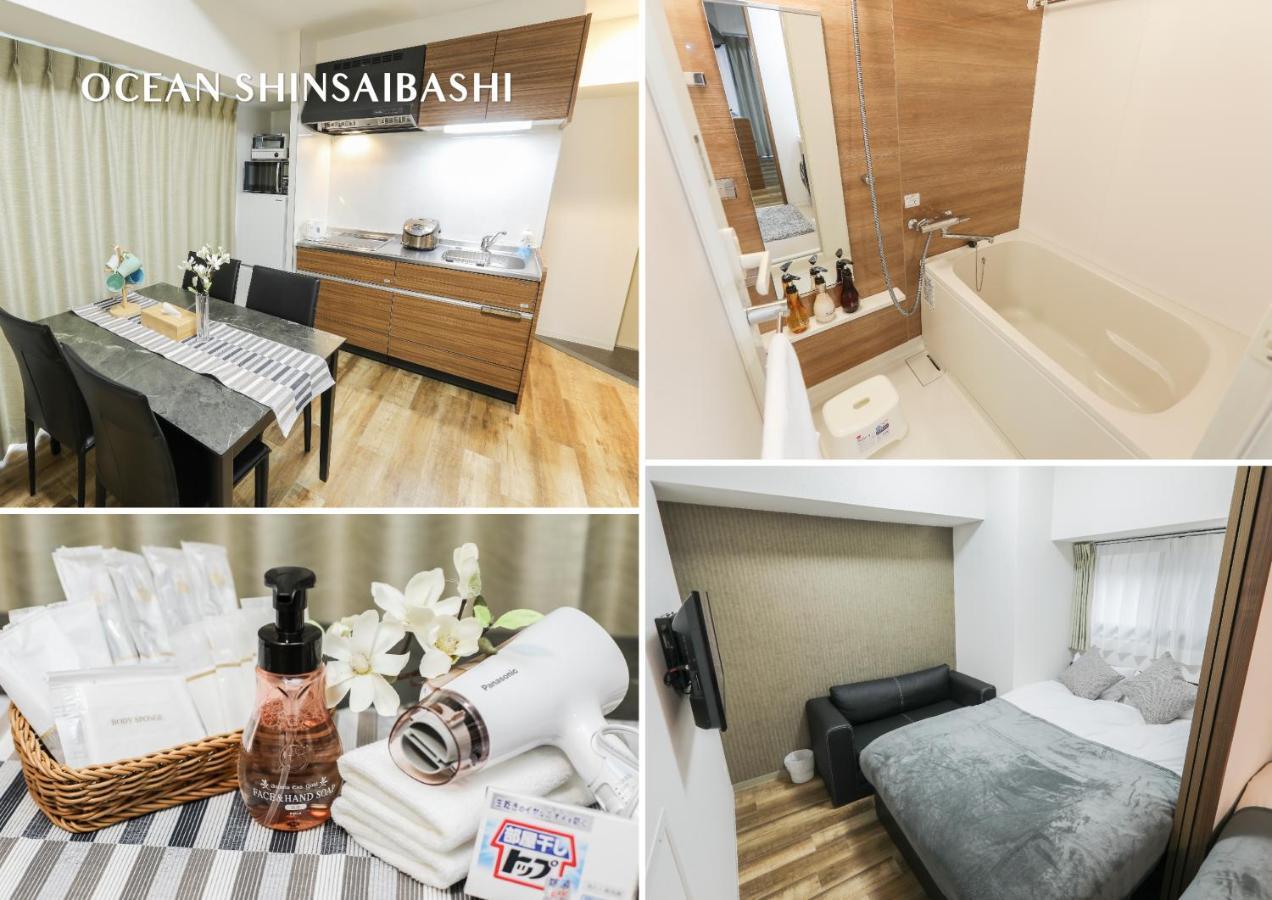 Ocean Shinsaibashi Apartment Osaka Exterior photo